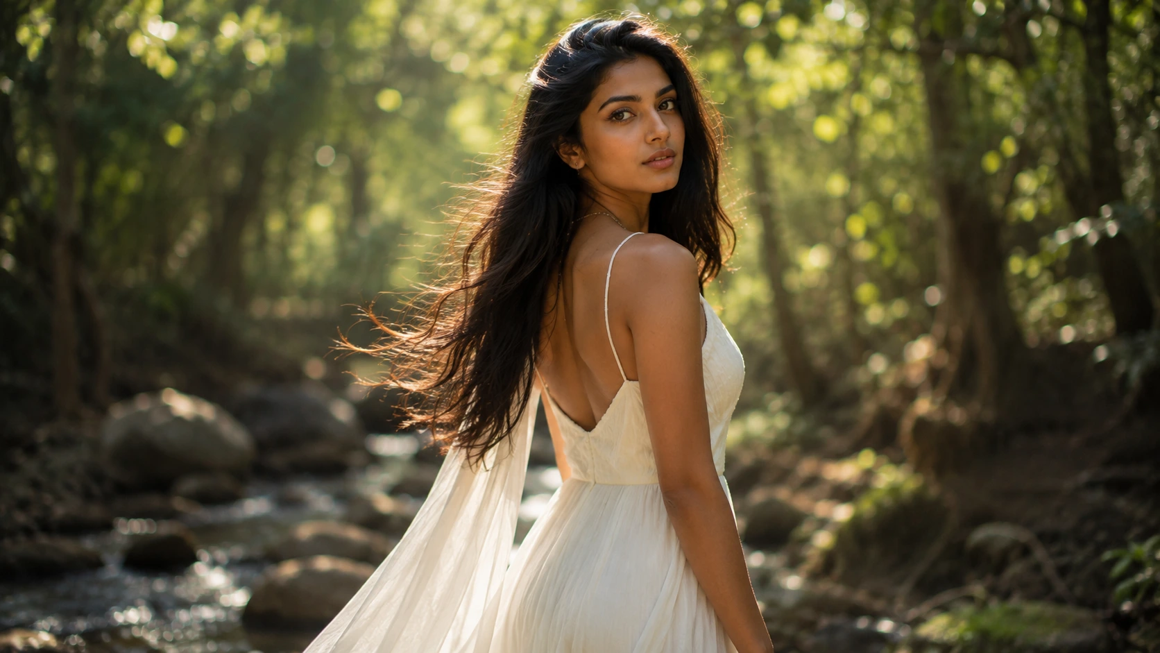 Ethereal forest fairy AI image prompt for women