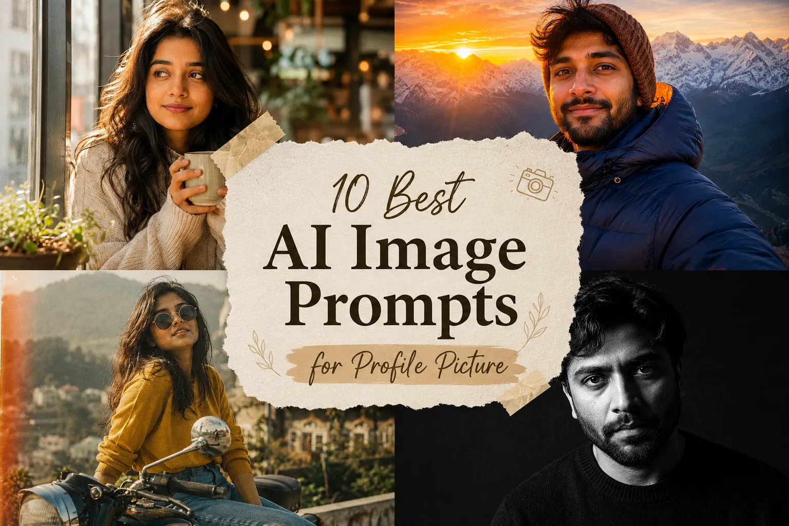 10 Best AI Image Prompts for Profile Picture