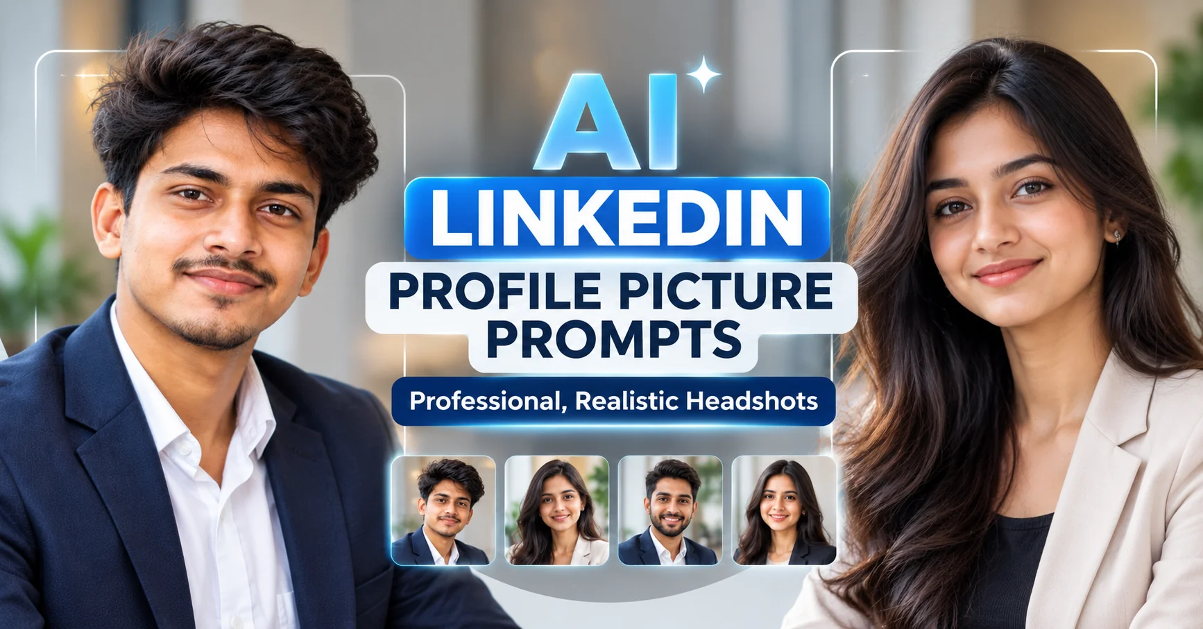 Professional AI-generated LinkedIn headshot of an adult professional wearing business attire against a clean neutral background with soft natural lighting