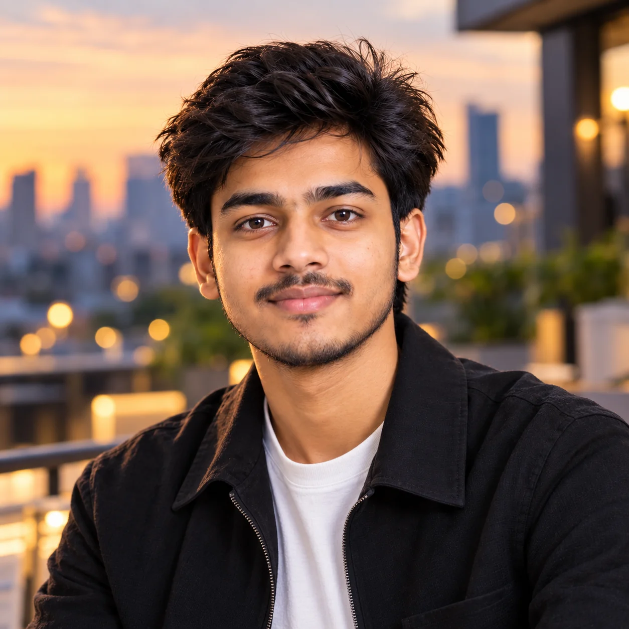 Stylish AI generated Instagram profile picture with fashionable portrait aesthetic