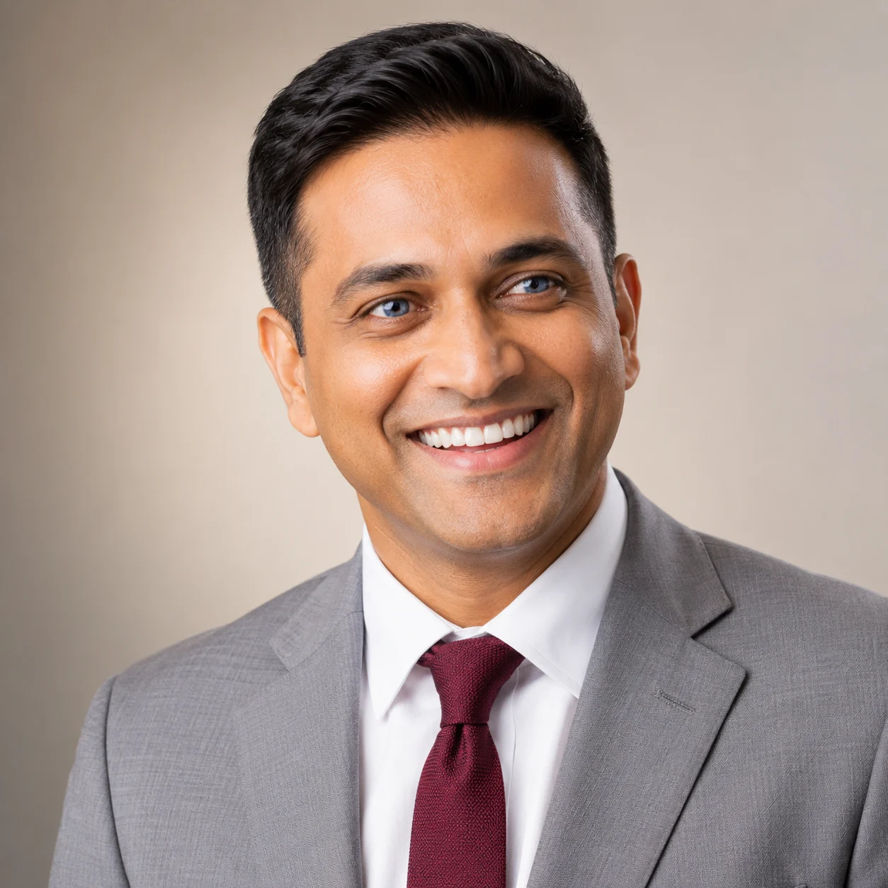 Sales professional approachable AI prompt for LinkedIn profile photo — 4K friendly portrait