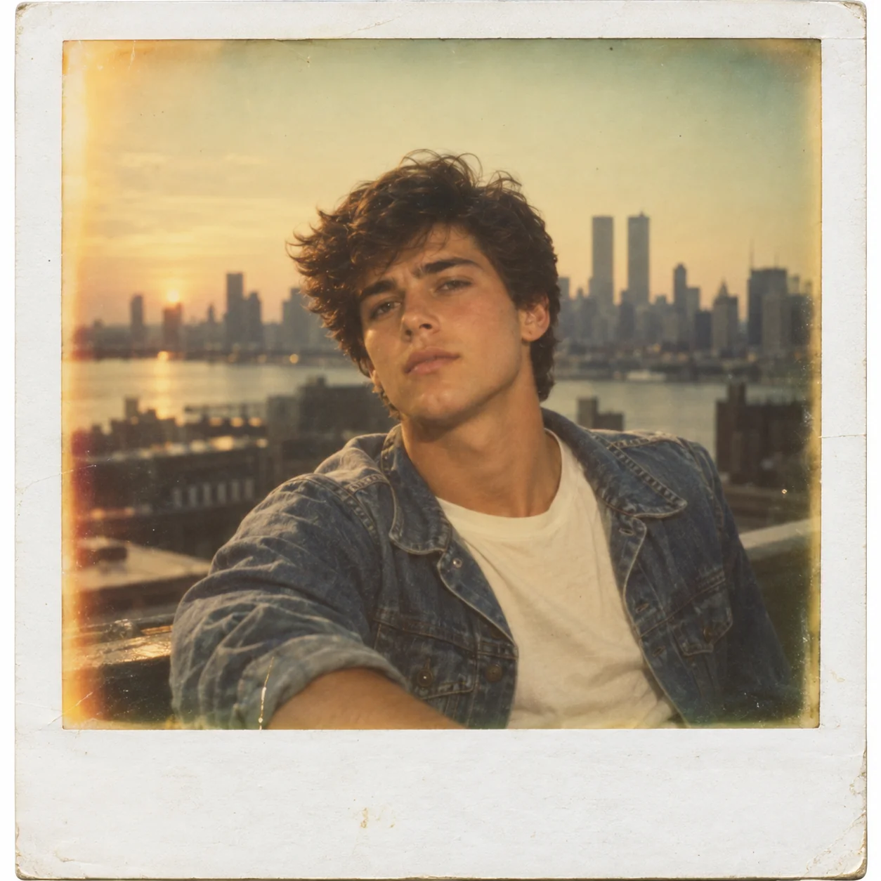 80s Polaroid instant photo ChatGPT prompt — authentic vintage Polaroid AI photo transformation