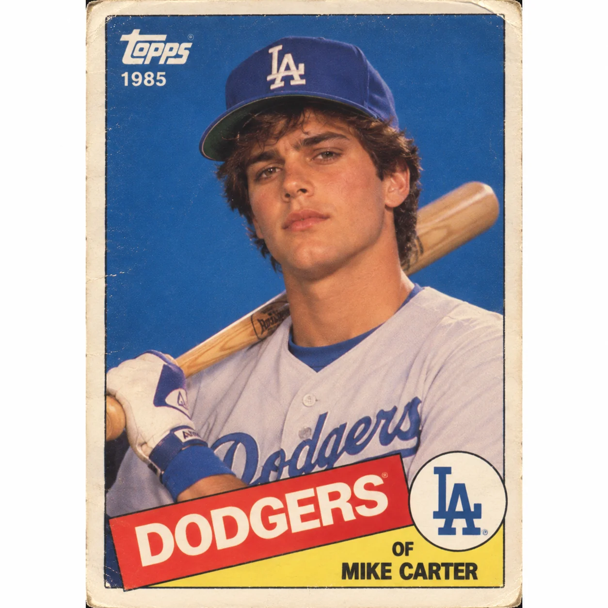 80s sports card portrait ChatGPT prompt — Topps baseball card retro AI photo style