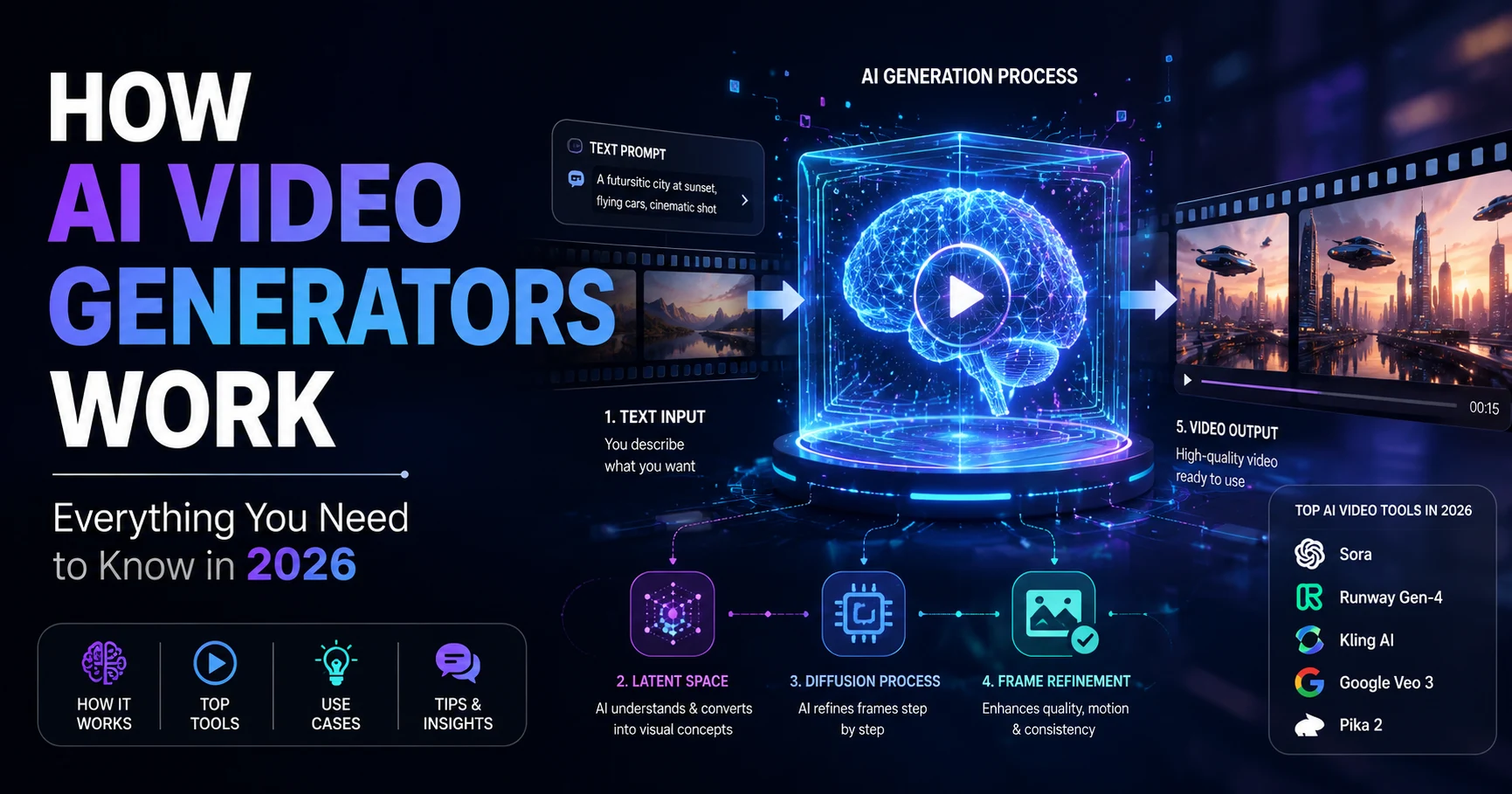 How AI Video Generators Work — complete tech explainer guide 2026